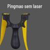 Mira a laser 98K nível de estilingue mira infravermelha resina 98k pressão rápida elástico plano borracha fibra mira estilingue