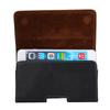 Capa Simples para Celular com Clipe Traseiro Fivela Bolsa Horizontal para Pendurar para Samsung S9 Capa Protetora para iPhone X Capa de Couro Bolsa de Cintura