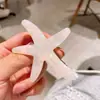 Pinza para el Cabello de Acetato con Forma de Estrella Serie Oceánica Transfronteriza Pinza de Resorte para la Parte Trasera de la Cabeza Pinza para el Fleco de Gama Alta Accesorio para el Cabello para Mujeres
