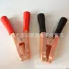 Pinza de Batería de Coche con Recubrimiento de Cobre 300A 500A Totalmente Cubierta Pinza de Batería con Conexión de Cable Vivo Pinza de Cocodrilo