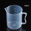 Vaso Medidor de Plástico con Escala, Vaso de Precipitado con Asa, Vaso Medidor para Hornear Engrosado, Cubo Medidor Transparente, Herramienta para Té de Leche de Gran Capacidad
