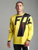 Ropa de Ciclismo Transfronteriza de Manga Larga, Ropa Off-Road para Bicicleta de Montaña, Camisetas de Motocicleta, Ropa de Descenso Transpirable de Secado Rápido, Ropa de Carrera de Verano
