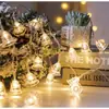 Luzes de Natal de Fio LED Papai Noel Boneco de Neve Árvore de Natal Enfeites Pendurados Luzes de Natal Luzes Decorativas Brilhantes