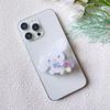Desenho Dupla Camada Giratório Gato Kt Cola Acrílica Sanrio Suporte para Celular de Mesa Suporte de Airbag para Desktop Retrátil