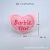 Pingente de Pelúcia Fofo em Formato de Coração Rosa Brinquedo de Pelúcia Desenho Animado Broche Chaveiro Pequeno Adorno Pendurado Boneca em Formato de Coração Decoração