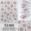 Pegatinas para Uñas de Fuegos Artificiales Dorados Soñadores 5D Repujadas Tridimensionales Fuegos Artificiales de Año Nuevo Pegatinas Decorativas para Uñas DIY Modelo Tj