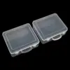 Caja de herramientas portátil de tamaño pequeño, caja vacía, caja de almacenamiento de plástico transparente PP, protección del medio ambiente para el hogar, equipo de pesca, rompecabezas, accesorios, caja organizadora