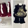 [Colección de Ropa de Felicitaciones de Año Nuevo en Stock] Ropa de Felicitaciones de Año Nuevo para Niñas, Vestidos Nuevos de Invierno para Bebés de Un Año, Nuevas Tendencias en Ropa de Estilo Chino