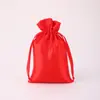 Bolsas de Satén Hechas, Bolsas para Joyas, Bolsas para Pelucas, Bolsas de Satén con Cordón Antipolvo, Logotipo Personalizado