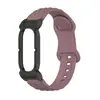 Compatible con marco de reloj de metal tipo armadura de aire Google Fitbit, correa de silicona con cierre de mariposa en forma de diamante para Fitbit Air