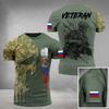Camuflaje del Ejército Ruso Camiseta para Hombre y Mujer Commando Army-VETERAN Camiseta de Manga Corta 3D para Hombre
