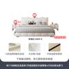 Urso de Inverno Moderno Casual Tecnologia Couro Arte Cama Quarto Principal Cama de Casamento Luxo Leve Francês Onda Dupla Caixa Alta Cama com Gaveta de Armazenamento