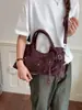 Bolsa Grande de Mão Nova Outono 2026 Bolsa Feminina Moda Casual Tote para o Dia a Dia Bolsa de Ombro