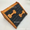 Escada de Escalada para Pets em Forma de Osso, Rampa de Madeira para Cães Idosos, Escadas de Madeira Antiderrapantes para Cães, Rampa de Cama de Madeira para Cães