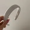 Faixa de Cabelo Korean Candy Colorida Brilhante em Couro Patente com Cabeça de Esponja Couro High-Top Moda Faixa de Cabelo Acessórios de Cabelo Femininos Grampo Novo Estilo