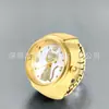 Reloj Anillo Esfera de Gato Nuevo Reloj Anillo Coreano Anillo para Mujer Punk Mini Moderno Unisex Mayoreo