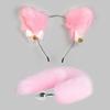 Juguetes sexuales SM, diadema con cola de gato, conjunto de tres piezas, accesorios interactivos para coqueteo femenino, tapón anal para adultos