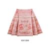 Traje Lucky Lotus para niña Wu libuyi invierno camisa china con cuello mao chaleco con pompón tridimensional chaleco con forro polar falda