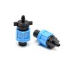 Venta al por mayor de fábrica conector de cinturón de riego por goteo manguera agrícola tubo de PE bypass rosca interna y externa bypass conector de tuerca de bloqueo accesorios