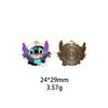 Lindo Dibujo Animado Stitch Bebé Interestelar DIY Accesorios para Joyería de Aleación Pulsera Transfronteriza Llavero Colgante