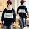 Roupas Infantis Zhilili Moletom 100% Algodão para Meninos 2026 Outono Novo Manga Longa para Crianças Bebês Meninos Roupas de Primavera e Outono