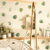 Comércio Exterior Folhas de Plantas Tropicais Verde Quarto Sala de Estar Entrada Dormitório Decoração de Casa Adesivos de Parede Atacado Autoadesivo
