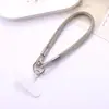 Pingente de Celular com Corrente de Strass de Alta Qualidade, Pingente de Pulso Levemente Luxuoso e Versátil, Acessório para Capa de Celular, Joia Pingente para Chaveiro