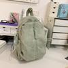Mochila Escolar Estampada de Urso para Meninas do Ensino Fundamental e Médio Versão Coreana Mochila para Estudante do Ensino Médio e Faculdade Leve Casual para Viagem ao Ar Livre