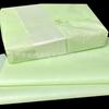 Papel para envolver regalos Caja de regalo forrada con papel de regalo de ropa verde Logotipo translúcido personalizado Pequeño Fresh Ins