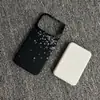 Adecuado para funda de teléfono magnética con patrón de fibra de carbono para iPhone 18 Pro Max, funda protectora de Kevlar de media cubierta 17 para Apple 16