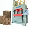Prensa Hidráulica de 1600 Toneladas para Pallets de Cáscara de Arroz 800 Toneladas Máquina de Prensado en Caliente de Polvo Fabricante de Línea de Producción de Pallets Moldeados