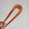 Acetato em forma de U grampo de cabelo Mori simples retro novo estilo chinês grampo de cabelo simples moderno estilo antigo elegante moda todas as mulheres correspondentes
