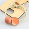 Anillo para el pelo color Morandi versión coreana de cuerda para la cabeza simple ins bola de flor nudo de cuerda para el pelo banda de goma tienda de dólares Yiwu al por mayor