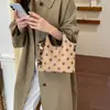 Bolso de axila de lunares estilo francés para mujer, nueva colección otoño 2026, bolso tote simple y elegante, bolso de hombro, bolso cruzado, adecuado para uso diario y para ir al trabajo