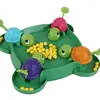 Jogo de tabuleiro competitivo Tartaruga Pequena comendo feijões velocidade tartaruga comendo ervilhas brinquedo educativo interativo para pais e filhos