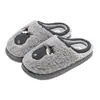 Pantuflas de algodón para hombre resistentes al olor, nuevo estilo otoño/invierno 2026, pantuflas para casa de interior, diseño de caricatura, felpa, cálidas y antideslizantes