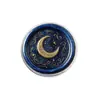 Broche Desenho Gato Lua e Estrela, Broche Fofo Estilo Japonês, Acessório Criativo para Bolsa, Alfinete, Pequeno Presente