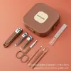 Set de Cortauñas Antisalpicaduras Portátil para el Hogar Cortauñas de Gama Alta para Mujeres y Hombres con Set de Limpiaorejas