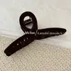 Presilha de Cabelo de Veludo Elegante e Fashion Style Coreano Versátil Grampo Cruzado Garra de Cabelo de Alto Padrão para Coque na Parte de Trás da Cabeça