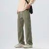 Feng She Roupa Masculina / Calça de Trabalho Paratrooper Retro Americana Masculina Primavera Outono 2026 Nova Solta Versátil Casual Longa