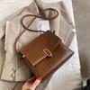 Ins Internet Celebrity Small Bag Mulheres 2023 Novo Estilo Coreano Moda Feminina Bolsa ins Crossbody Bolsa Textura Pequena Bolsa Quadrada