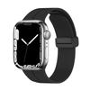 Adecuado para Apple 10 S10 Hebilla Magnética Metálica Ranura Correa de Silicona para Reloj Huawei Gt6 Samsung 18 20 22 Pulsera