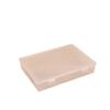 Caja Rectangular para Almacenamiento de Documentos Certificado del Hogar B5 Accesorios para el Cabello Información Caja de Plástico Transparente Embalaje de Cuentas de Escritorio Caja Vacía