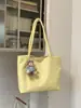 Bolsa de Lona de Nylon de Grande Capacidade Feminina 2026 Nova Versátil Fashionável Bolsa Feminina Bolsa Tote Casual Bolsa de Ombro Único para Viagem
