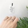 Anillo abierto geométrico con incrustaciones de diamantes en plata tailandesa, estilo japonés y coreano, de plata esterlina S925, con personalidad simple y retro.