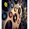 Decoración de pared de vinilo de 12 pulgadas para bar o cafetería, personalizada, estilo retro nostálgico, con discos antiguos.
