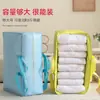 Bolsa de Almacenamiento para Empacar y Mudanza Bolsa Tote Doble Engrosada Resistente al Desgaste Impermeable Caja de Almacenamiento para Empacar y Mudanza Bolsa de Equipaje de Gran Capacidad