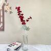 Simulación transfronteriza de delphinium de dos tenedores para bodas, auditorio, hilera de flores, guía de camino, arreglo floral, decoración, flores falsas, adornos para el hogar, sala de estar, accesorios