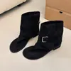 Sandalias de Tanga con Hebilla de Cinturón Estilo Coreano 2026 Nuevas Sandalias Botín Corto de Cuña Casual Primavera/Verano