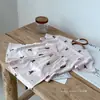 Algodón Clase A Amigable con la Piel Ropa de Casa de Verano para Niños Conjunto de Dos Piezas con Pantalones Cortos Estampado de Caricaturas para Bebé Ropa de Casa Transpirable